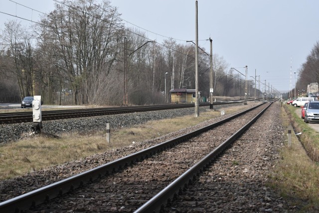 Torowisko przy ulicy Żuradzkiej w Olkuszu