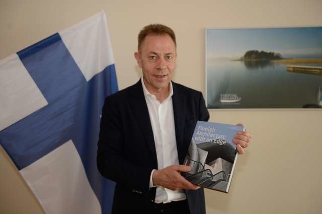 Tadeusz Pająk, konsul honorowy Finlandii, jest zafascynowany tym krajem i jego architekturą 