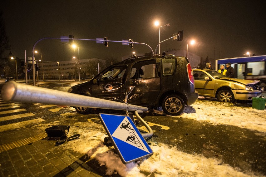 Do groźnego wypadku doszło na skrzyżowaniu ulic Ogińskiego i...