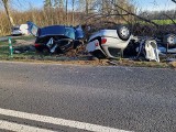 Tragiczny wypadek pod Szczecinkiem. Zginął kierowca BMW [ZDJĘCIA]