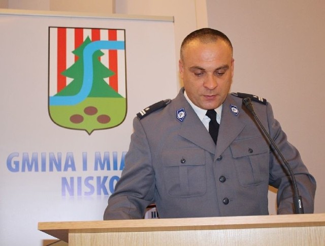 Bezpieczeństwo na terenie gminy Nisko kształtuje się na poziomie zbliżonym do ubiegłego roku - mówi podinspektor Jacek Iracki, zastępca komendanta powiatowego policji w Nisku.