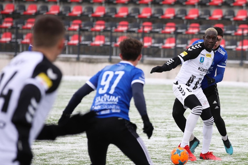 21.02.2022 r. Sparing: Sandecja Nowy Sącz - Ruch Chorzów....