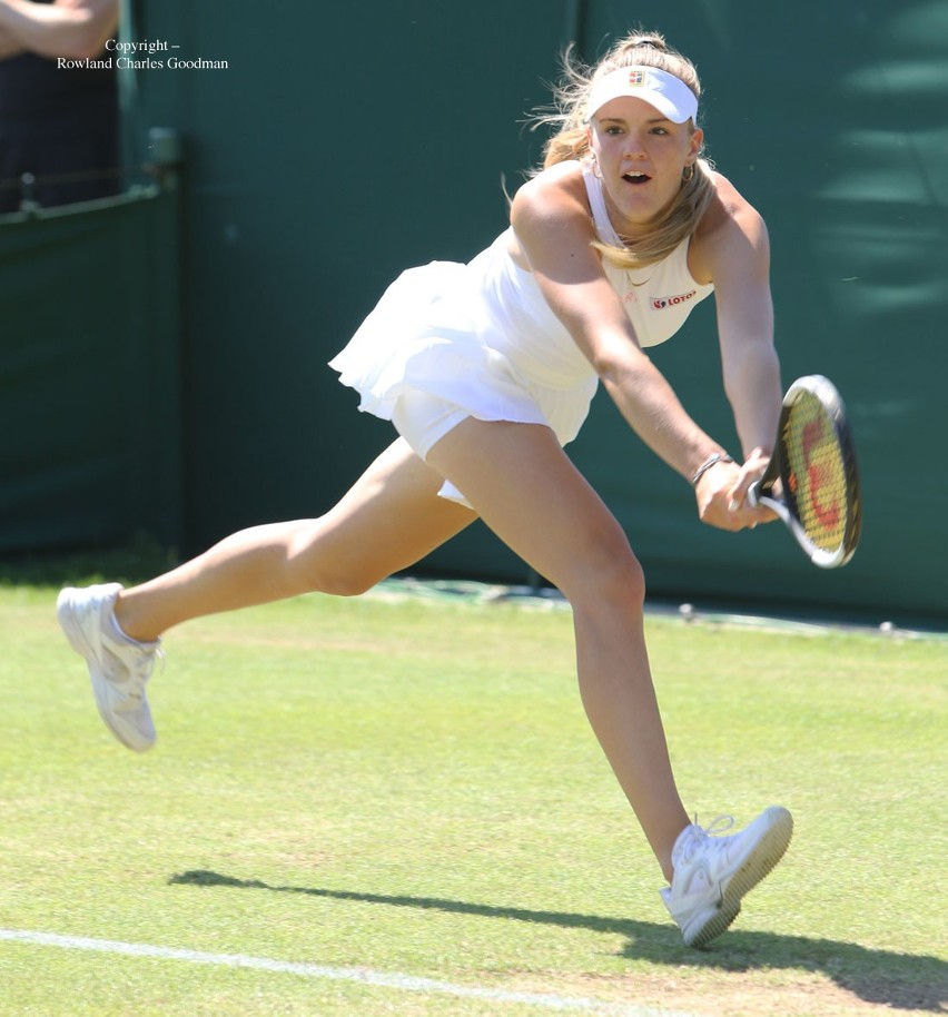 Martyna Kubka na kortach Wimbledonu