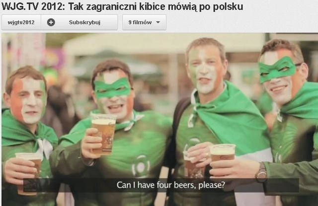 Tak zagraniczni kibice mówią po polsku
