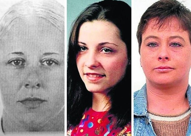 Od lewej: Anna Wilczyńska z Chełmży, poszukiwana za handel narkotykami; Joanna Strzałkowska z Torunia, brała udział w bójce, ma odbyć karę; Sylwia Ptaszek z Torunia, chciała wyłudzić kredyt  w Eurobanku.