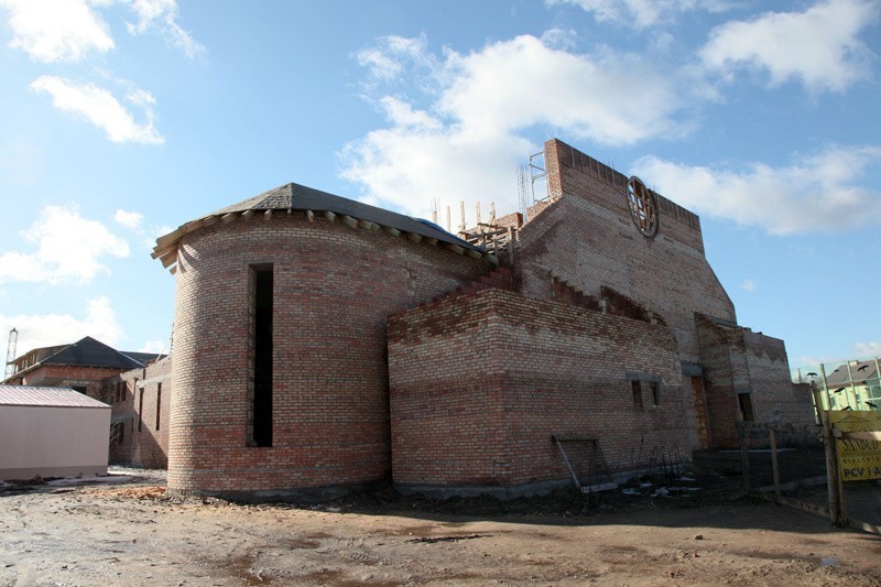 Kościół św. Ojca Pio. Budowa trwa (zdjęcia)