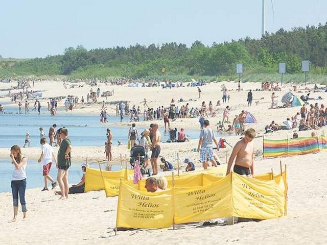 W pierwszej dziesiątce znalazła się plaża w Mielnie i w Kołobrzegu.