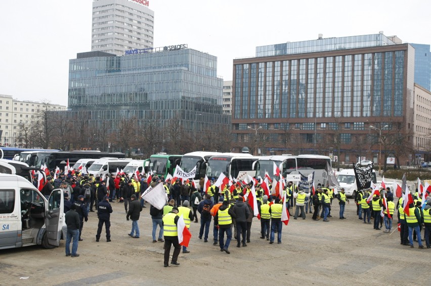 Protest rolników w Warszawie. Oblężenie stolicy