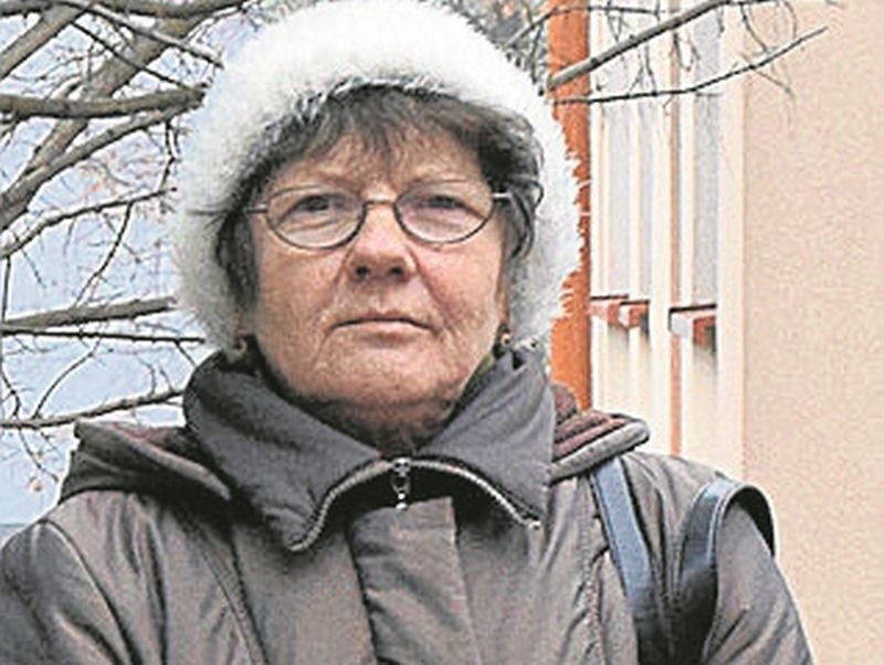 Maria Ostrowska, która mieszka przy ul. Pięknej, nie wierzy,...