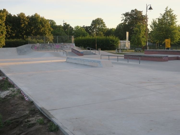 Skatepark na Górzyskowie jest częścią większego kompleksu...