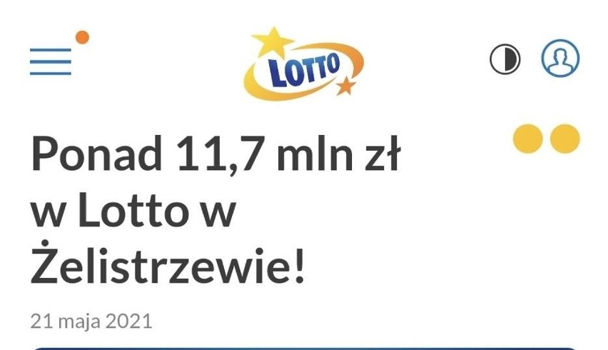 Ktoś wygrał ponad 11,7 milionów w Lotto! Szczęśliwiec kupił los w Żelistrzewie w powiecie puckim