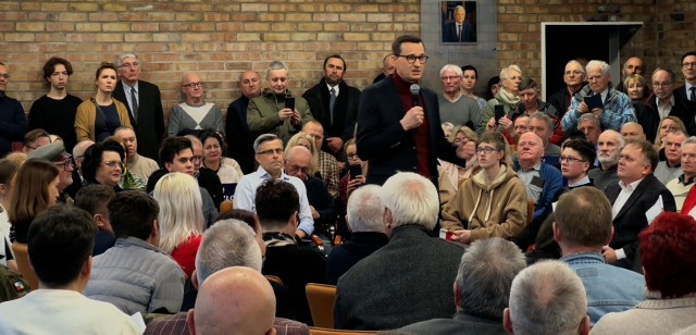 27 stycznia o godzinie 15.00 w Katowicach odbyło się spotkanie z wiceprezesem Prawa i Sprawiedliwości, Mateuszem Morawieckim.
