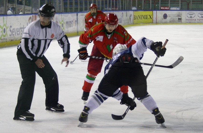 I liga hokeja: udany weekend Zagłębia Sosnowiec. Dwie wygrane ze Stoczniowcem [ZDJĘCIA]