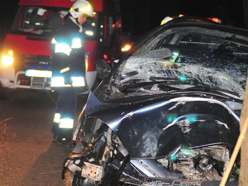 LUTY - Tragiczny wypadek na trasie Liniewo-Iłownica. Na...