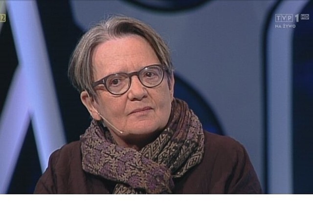 Agnieszka Holland (fot. TVP/x-news)