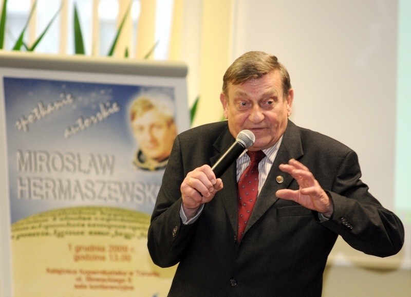 Mirosław Hermaszewski w Toruniu
