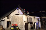Somonino: Pożar kotłowni w budynku warsztatowym [20.11] W akcji bierze udział łącznie 7 zastępów straży pożarnej