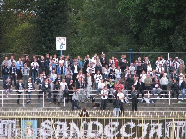 Górnik Zabrze 1:0 Sandecja Nowy Sącz (trybuny)