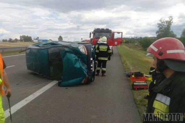 Do kolizji doszło około godz. 11 na pasie w kierunku Katowic.