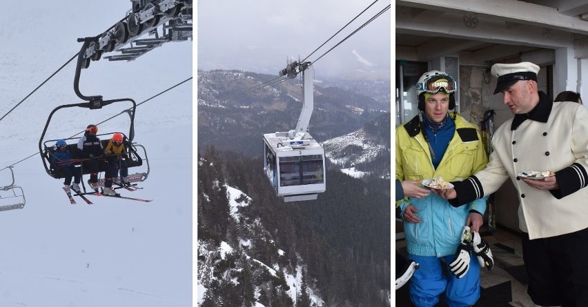 Tatry. Kolejka na Kasprowy Wierch świętuje 85 urodziny. Z tej okazji były zniżki i...tort