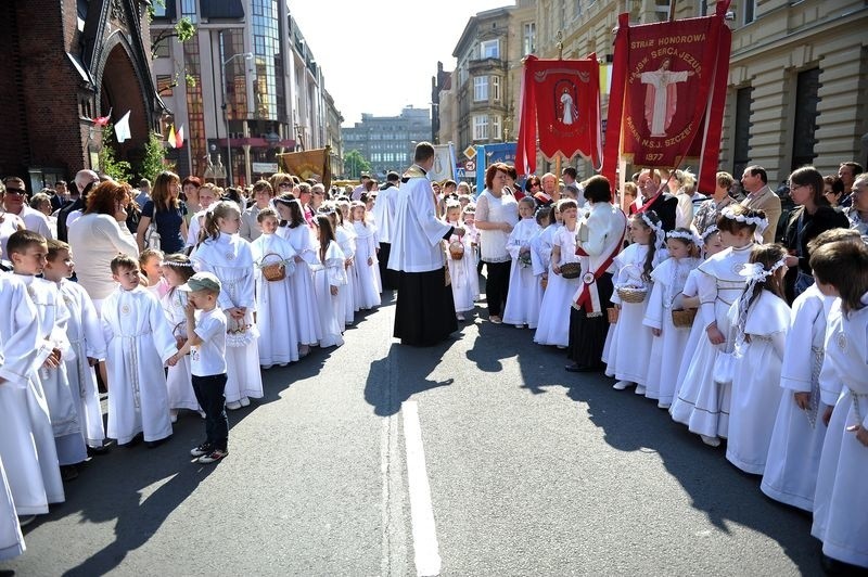 Procesja w Boże Ciało w Szczecinie - 30 maja 2013