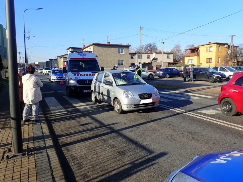 W Rybniku na pasach potrącono pieszego