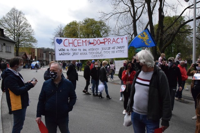 Protest w Cieszynie, 25 kwietnia 2020