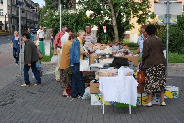 Górale handlują w Słupsku