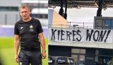 PKO Ekstraklasa. Kibice PGE Stali Mielec domagają się zwolnienia Kamila Kieresia. Wywiesili w sobotę agresywny transparent