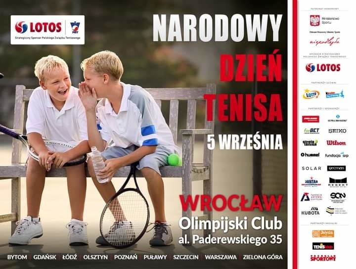 Narodowy Dzień Tenisa we Wrocławiu. Impreza w Olimpijski Club