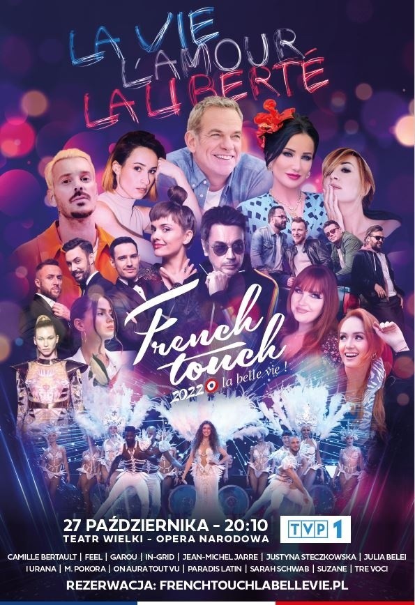 French Touch po raz ósmy w Polsce. Artystyczne show przyciągnie na scenę wiele gwiazd. Kiedy odbędzie się uroczysta gala? 