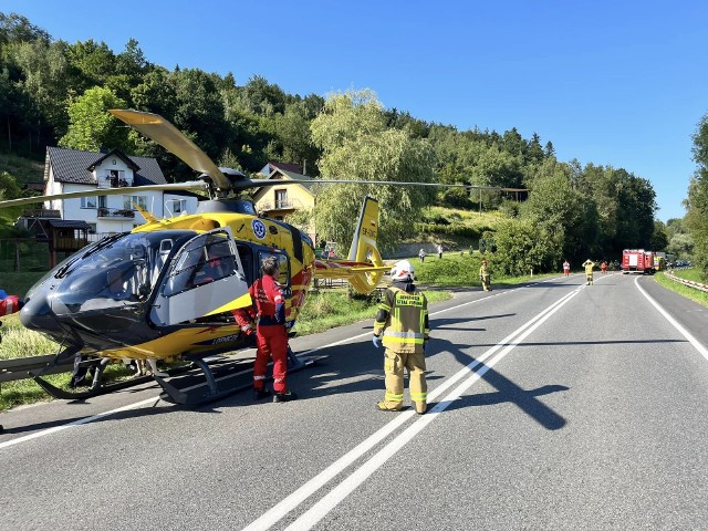 Okoliczności i przyczyny wypadku w Witowicach Dolnych badają policjanci