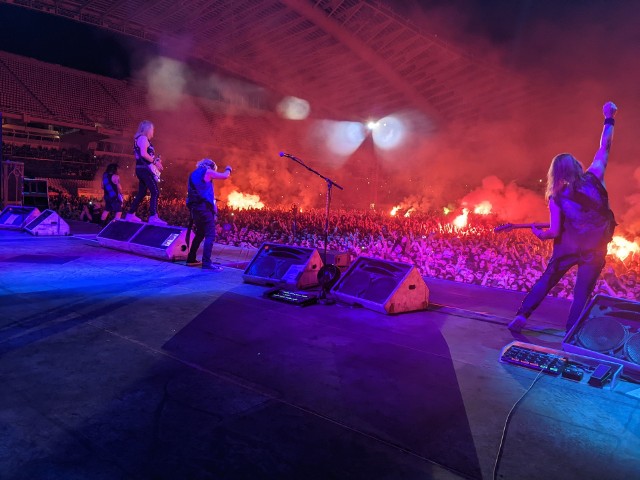 Zespół Iron Maiden wystąpi w niedzielę na stadionie PGE Narodowy w Warszawie.