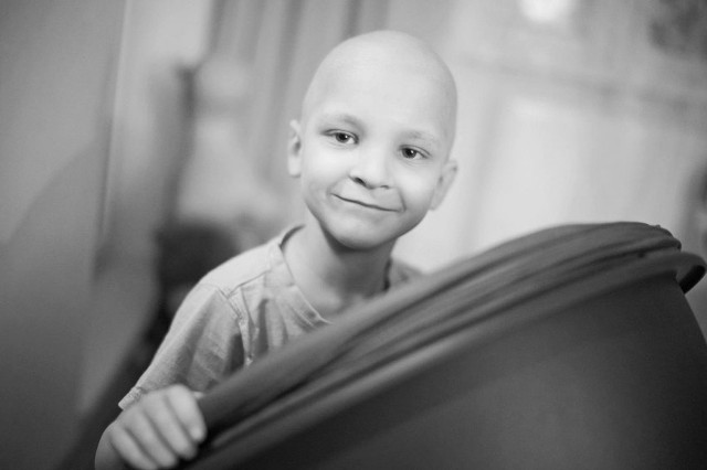 Zmarł 10-letni Tymek Bajer z Koziegłów. Chłopiec zmagał się z neuroblastomą.
