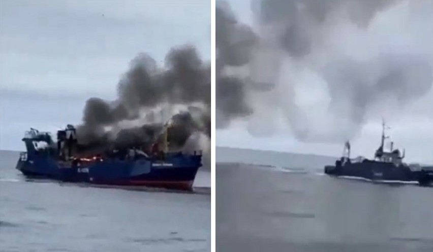 Trawler "Kapitan Łobanow" został omyłkowo trafiony rosyjską...