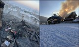 Pożar w Lutomi Górnej na Dolnym Śląsku. Doszczętnie spłonął dom jednorodzinny. Czteroosobowa rodzina straciła dobytek życia 
