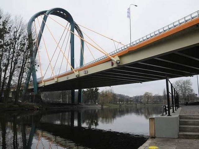 Most na Trasie Uniwersyteckiej.