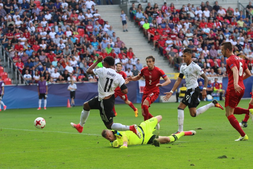 Niemcy pokonały Czechów 2:0 w meczu Euro U-21 2017 w Tychach
