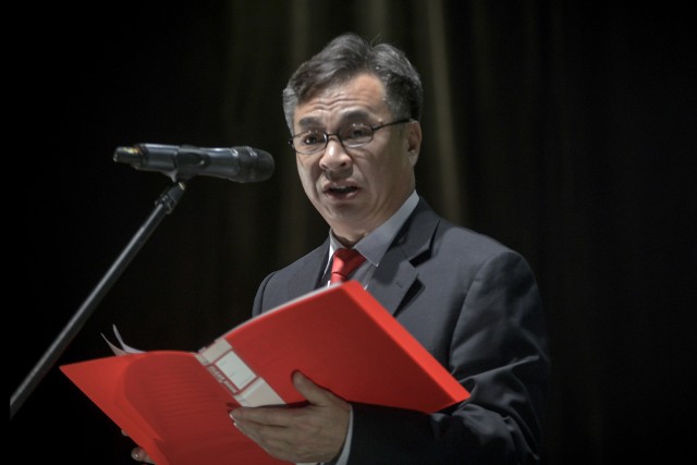 Prof. Liu Gonghui odwiedził Opole przy okazji gali 50-lecia PO.