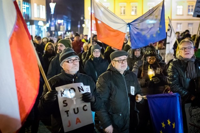 Manifestacja Obywatelska w Bydgoszczy - 13 grudnia 2017 roku.