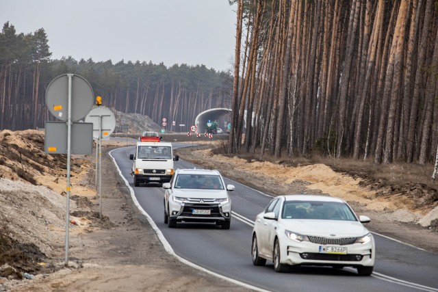 S10 w naszym regionie to na razie niewiele fragmentów trasy -na zdjęciu budowa w Lisim Ogonie z roku 2019.