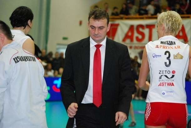 Darusz Luks, były trener białostockiego AZS-u, to obecnie drugi szkoleniowiec Aluprofu Bielsko-Biała.