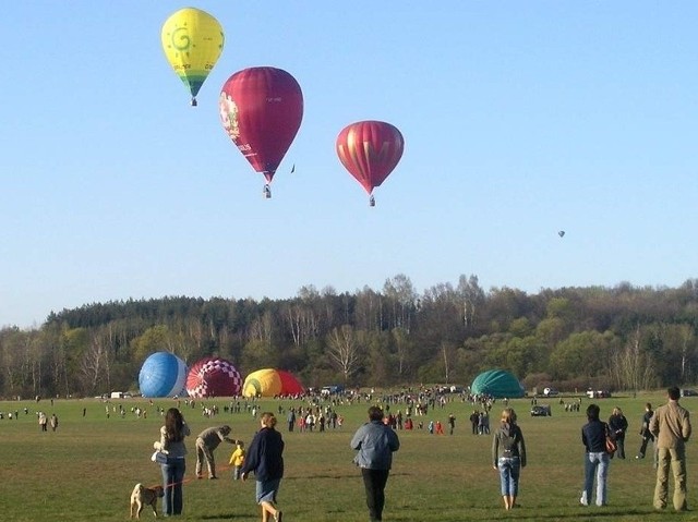 Obserwować rzucanie markerów z balonów będzie można w sobotę, 14 kwietnia