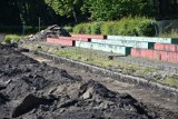 Stadion w Sławnie zostanie odnowiony. Trwa przebudowa obiektu [ZDJĘCIA] 