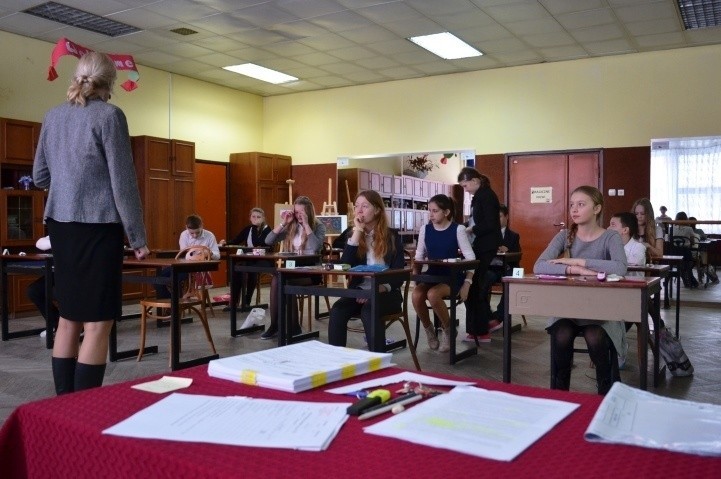 Sprawdzian szóstoklasistów 2015 w SP 36 w Bielsku-Białej