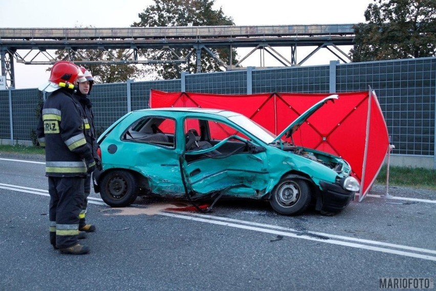 Tragiczny wypadek pod Prószkowem. Jedna osoba nie żyje