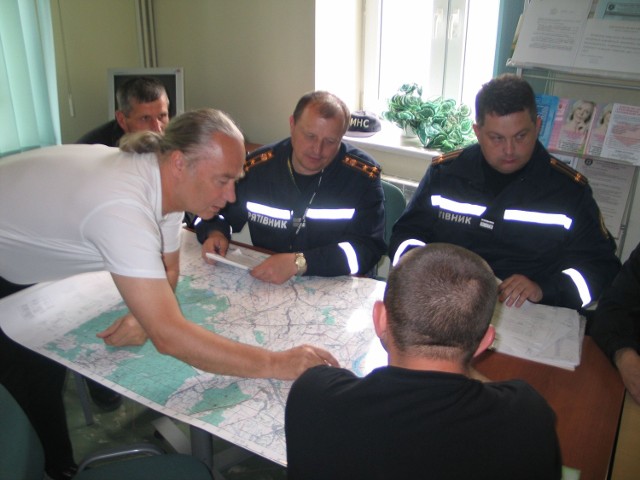 Przez trzy tygodnie w holu Urzędu Miasta w Baranowie pracował miejski sztab kryzysowy. To tam podejmowano wszystkie decyzje podczas akcji powodziowej.