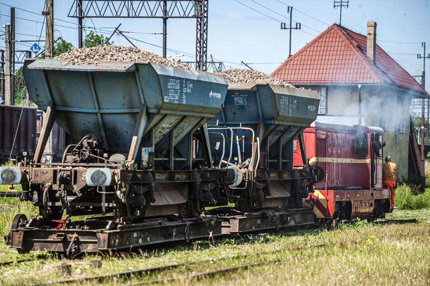 Prace realizuje Towarzystwo Koszalińskiej Kolei...