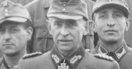 Generał Wehrmachtu Wilhelm Fahrmbacher po wojnie odnalazł...