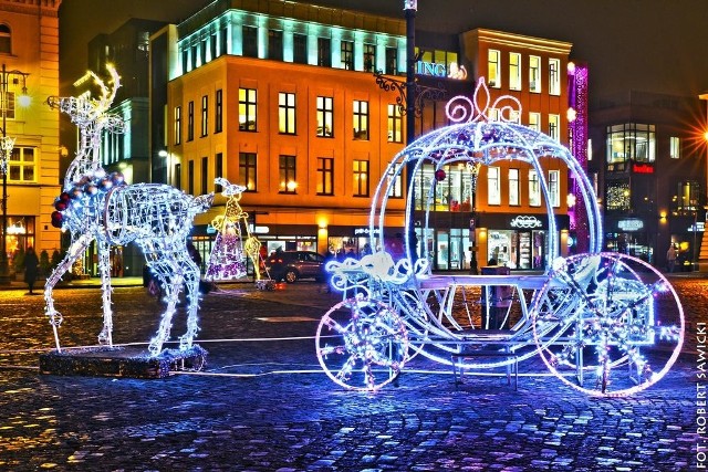 Za świąteczne iluminacje Bydgoszcz otrzyma nagrody warte 10 tys. zł.